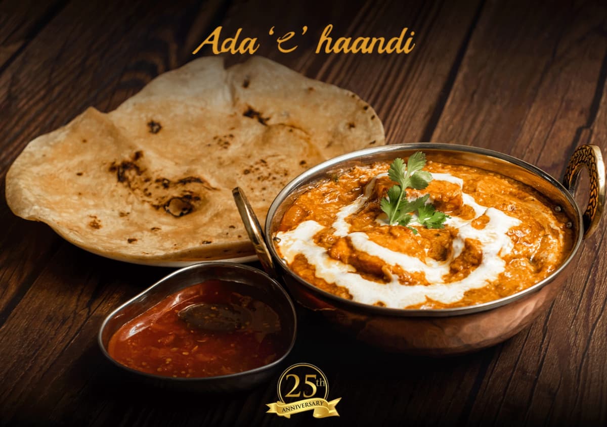 Butter Chicken with Tandoori Roti